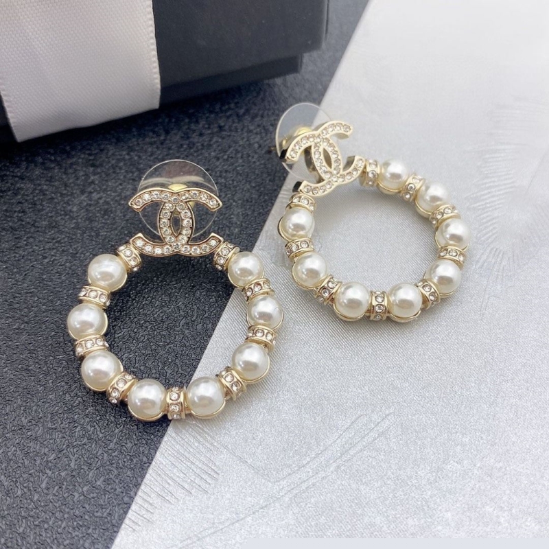 Ch*el earrings